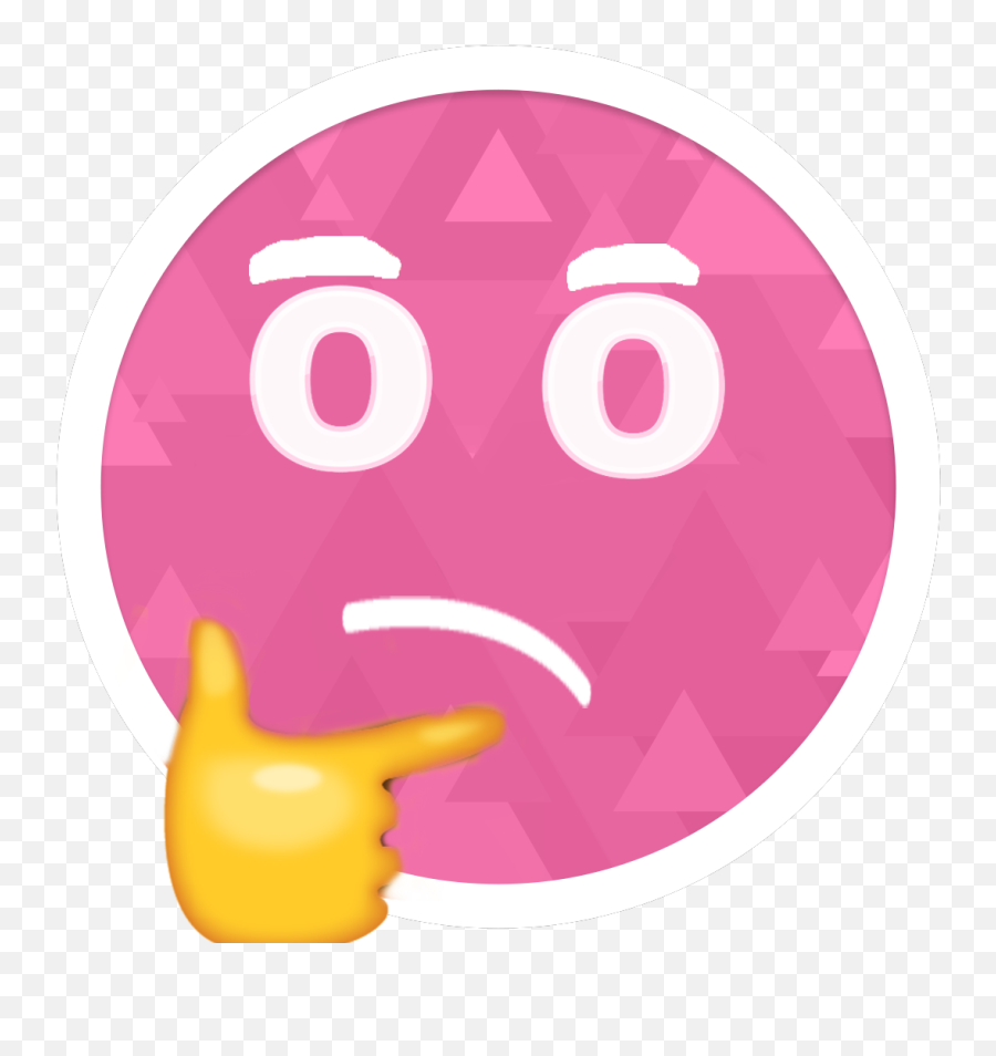 Made The Osu Logo Into The Thinking Emoji Osugame - Smiley,1st Emoji