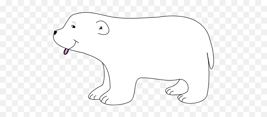 Polar Bear - Vector Picker Clip Art Emoji,Polar Bear Emoji