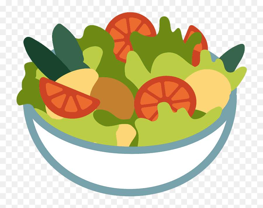 Green Salad Emoji Clipart Free Download Transparent Png - Salad Emoji Transparent Background,Google Cheeseburger Emoji