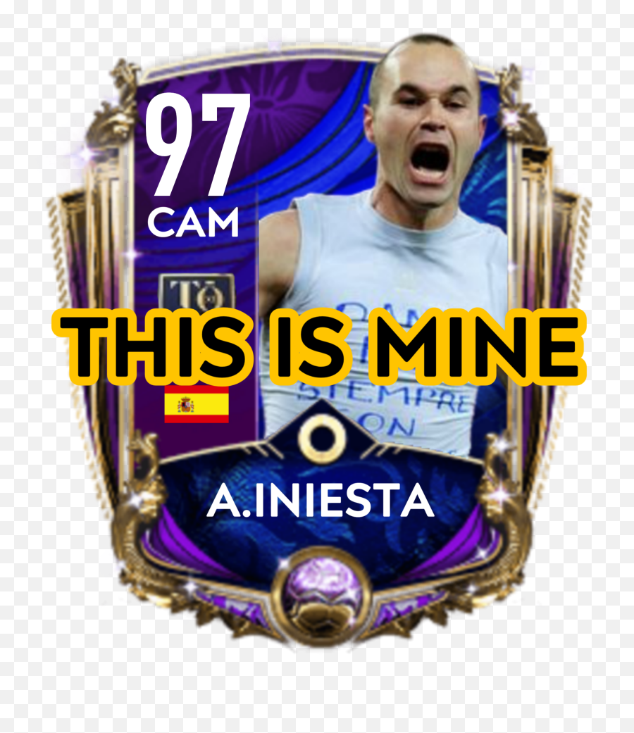 Fifamobile Iniesta Barça Sticker - De Jong Fifarenderz Emoji,Barca Emoji