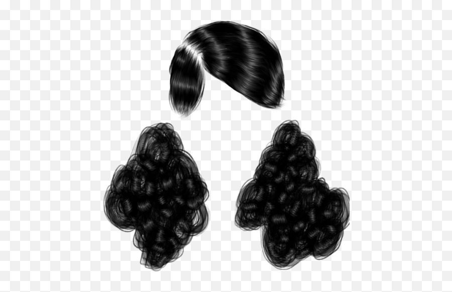 Largest Collection Of Free Toedit Curly Hair Stickers Transparent Imvu Hair Png Emoji Curly Hair Emoji Free Transparent Emoji Emojipng Com - roblox black hair decal