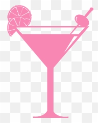 Cocktails Clipart Cosmopolitan Drink - Despedida Soltera Dibujos Emoji