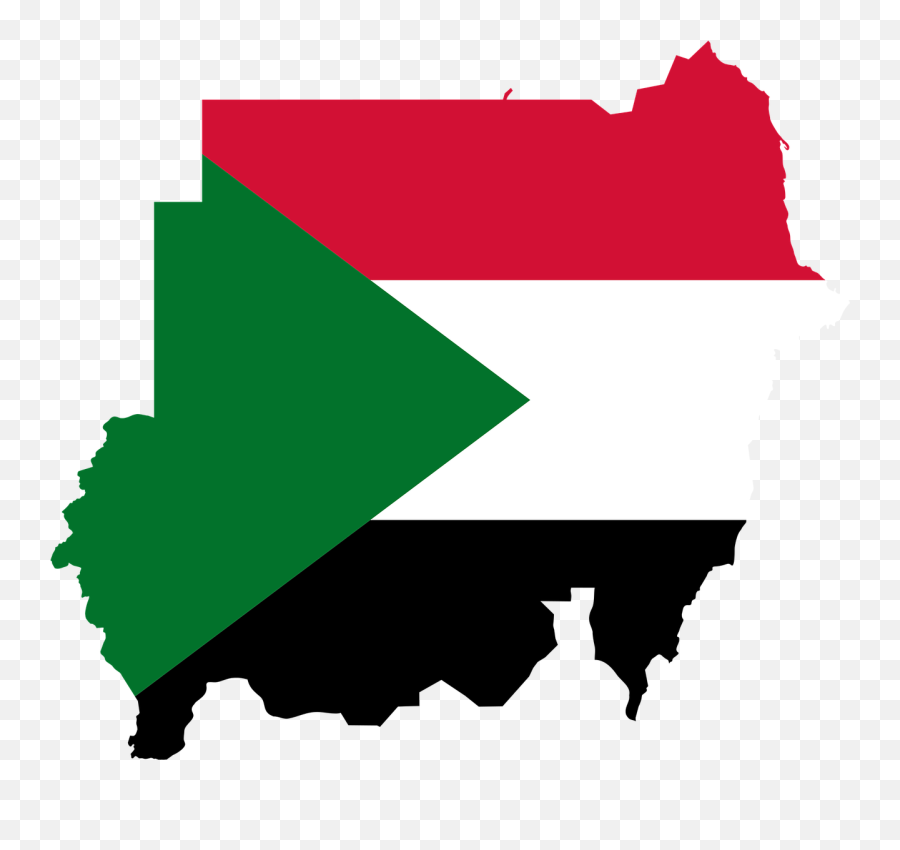 Sudan Flag Map Geography Outline - Sudan Flag Map Emoji,Egyptian Flag Emoji