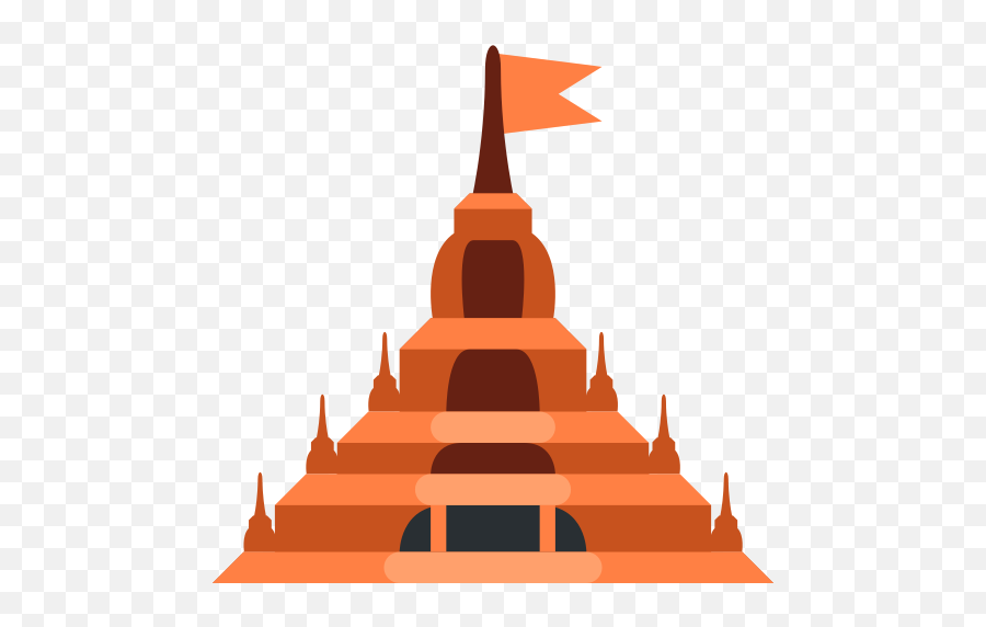 Hindu Temple Emoji - Temple Emoji,Worship Emoji