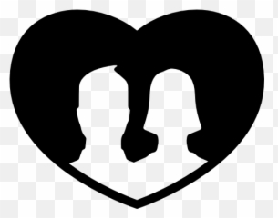 Love Couple Romantic Heart Hearts - Transparent Icon Png Emoji