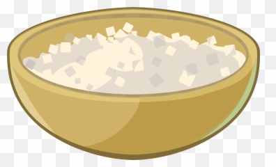 19825 Yellow Free Clipart - Bowl Of Rice Vector Emoji