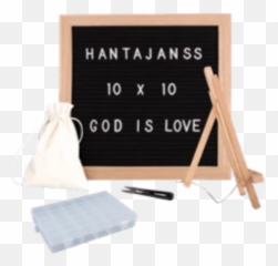 Black Felt Letter Board 10x10 Inches - Plywood Emoji,Letter Emojis
