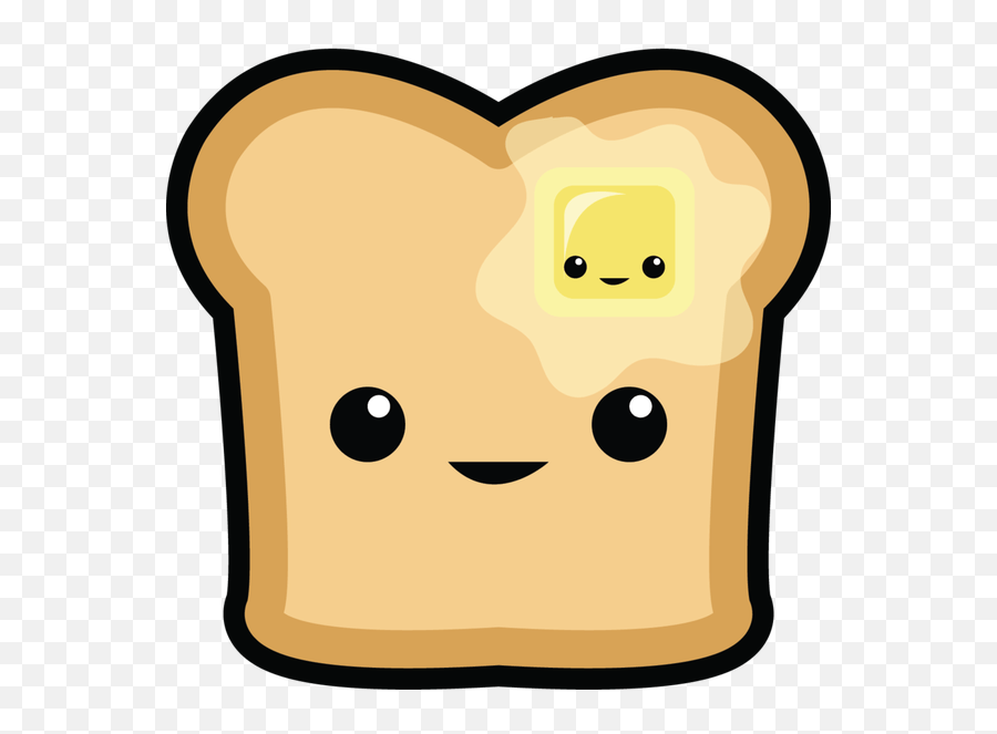 Toaster Clipart Emoji Picture - Toast And Butter Cartoon,Smore Emoji