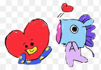 Bt21 Tata - Bt21 Mang And Tata Emoji,Bt21 Emoji