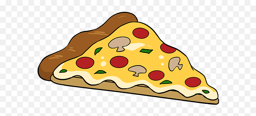 Really Easy Drawing Tutorial - Really Easy Drawings Emoji,Emoji Eating Pizza