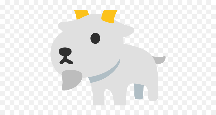 Goat - Clip Art Emoji,Is There A Fox Emoji