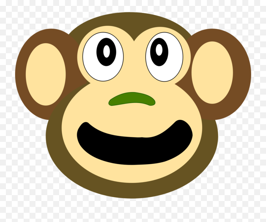 Emoticon Head Pleased Png Clipart - Monkey Emoji,Curious Emoticon