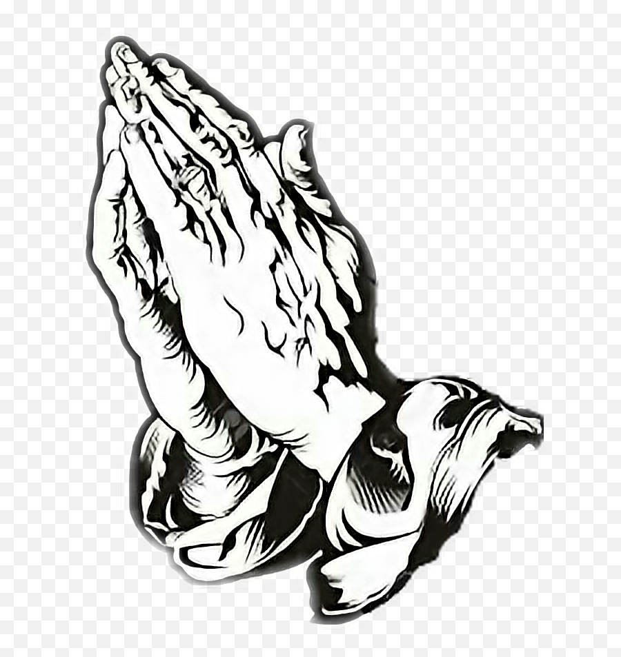 Praying Hands Prayer Drawing - Transparent Praying Hands Png Emoji,Prayers Emoji
