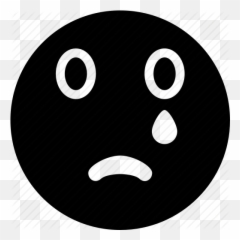 Download Free Png Bad Cry Disturb Emoticon Emotion Face - Circle Emoji
