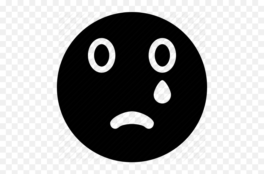 Download Free Png Bad Cry Disturb Emoticon Emotion Face - Circle Emoji,Shocked Emoticon
