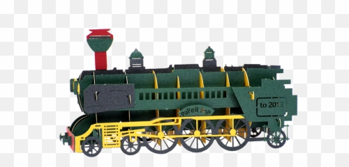 Locomotive Pop Up Card - Locomotive Emoji,Train Emoji Transparent