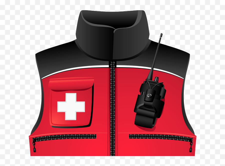 Ski Patrol Vest W Knit Collar U0026 Radio Harness Rescue - Mouse Emoji,Skiing Emoji