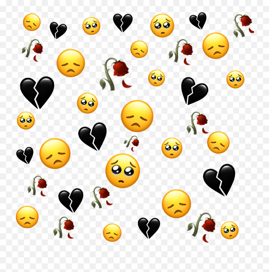 Black Red Rose Emoji Background Hope - Emoji Background Picsart Black,Hope Emoji