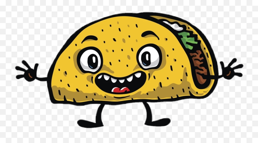 Tacotuesday Tacos Taco Kawaii - Cartoon Taco Emoji,Tacos Emoji