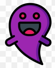 Ghost - Clip Art Emoji,Ghost Emoticon