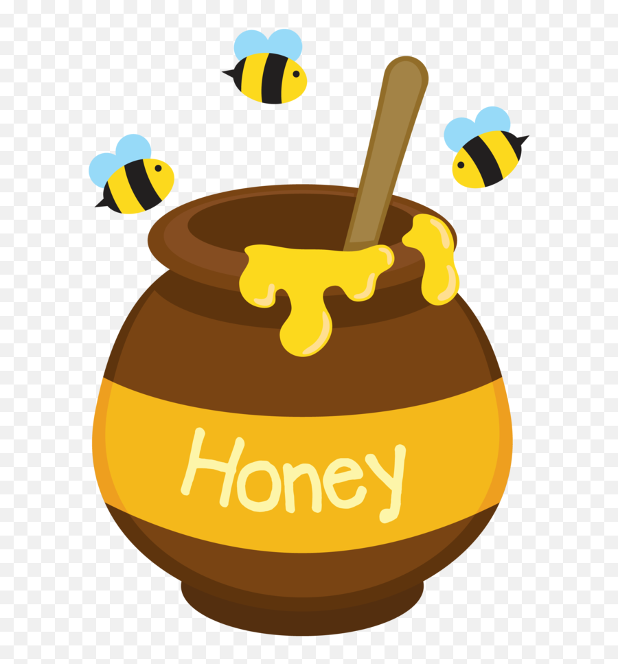 Pin - Winnie The Pooh Honey Cartoon Emoji,Honey Pot Emoji