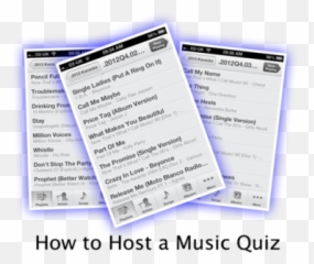 Party Game How to host Music Quiz from BestPartyGamescouk - Screenshot Emoji