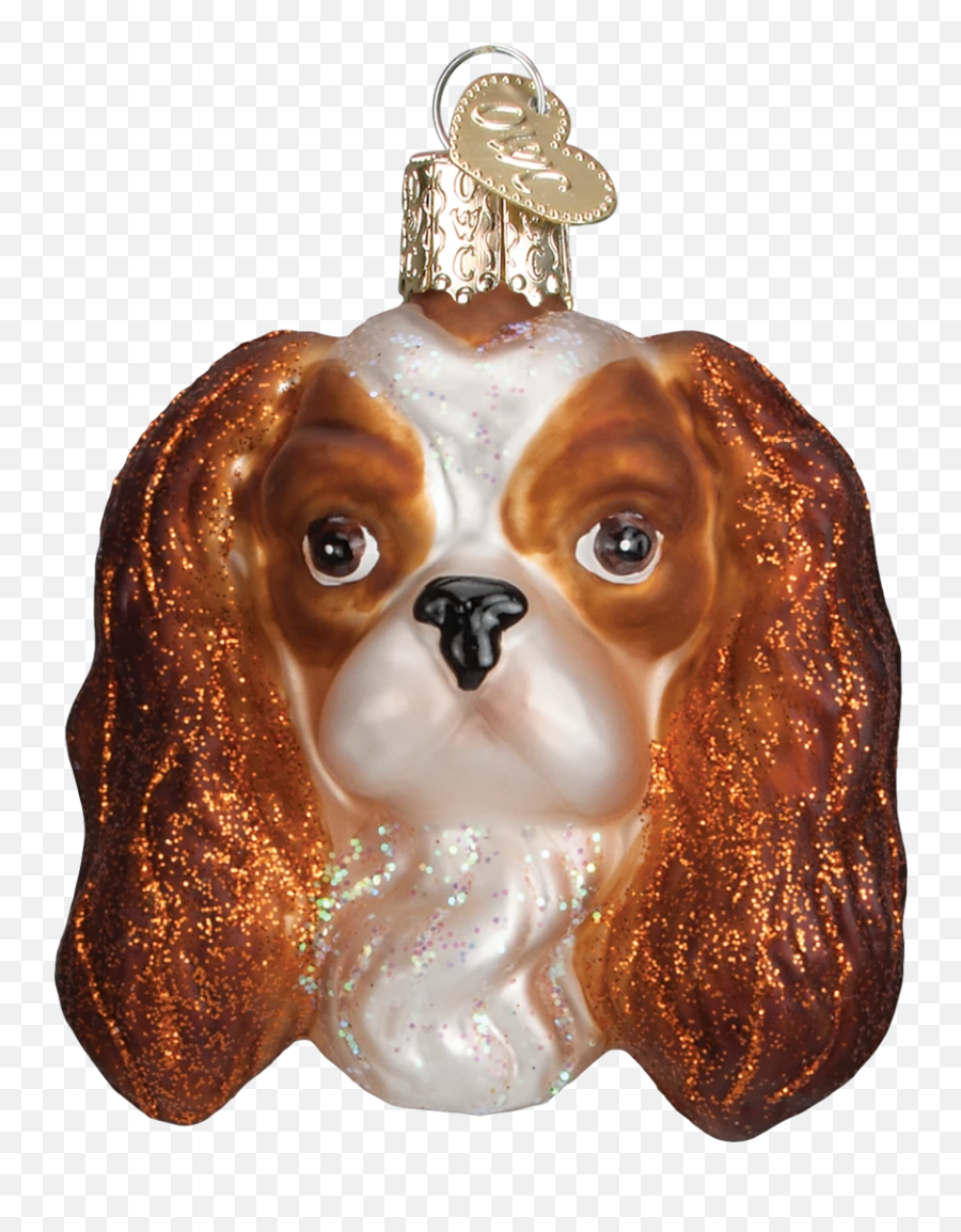 Figural Glass Christmas Ornaments - Putti Celebrations Cavalier King Charles Spaniel Emoji,Spouting Whale Emoji