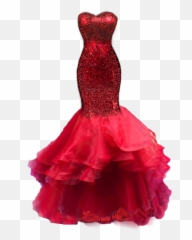 Dress Red Gown Prom Sticker Emoji