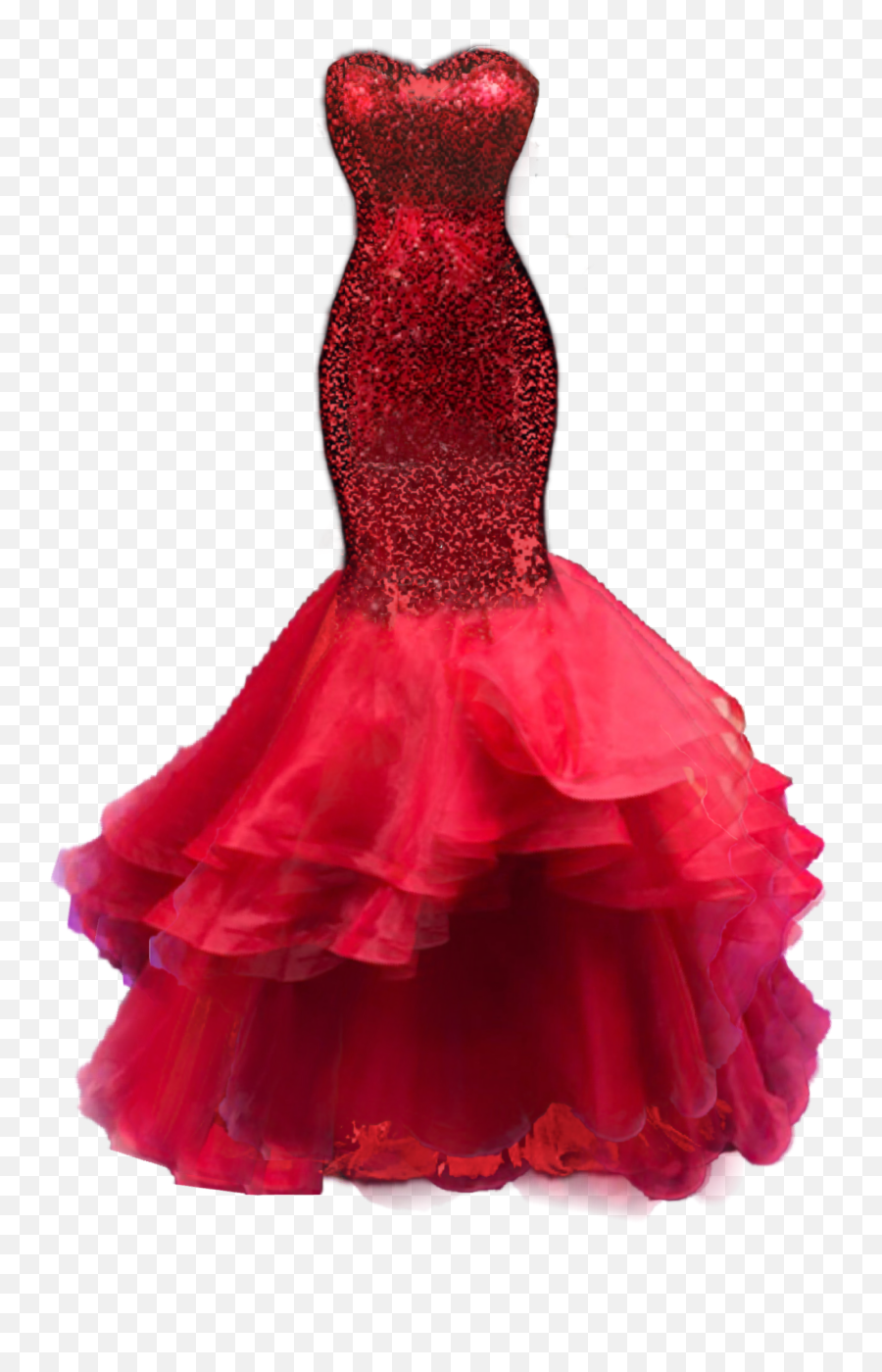 Dress Red Gown Prom Sticker Emoji,Emoji Gown