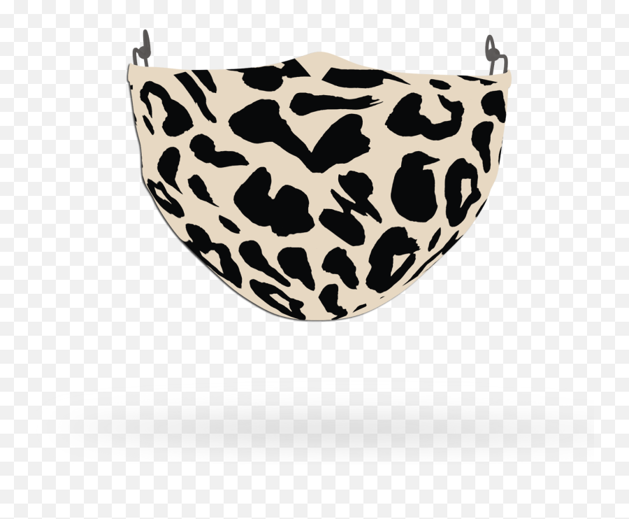 Cheetah Animal Skin Print Face Covering 2 - Animal Print Emoji,Cheetah Emoji