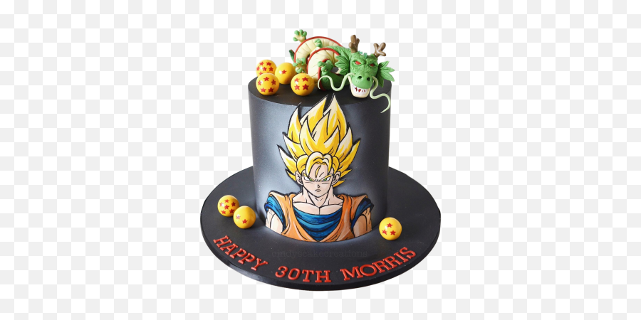 Boys Cakes Kids Birthday Cakes Dubai The House Of Cakes Dubai - Super Saiyan Goku Birthday Cake Emoji,Dragon Ball Emoji
