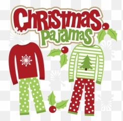 Pyjama Party Clipart - Christmas Pajamas Emoji
