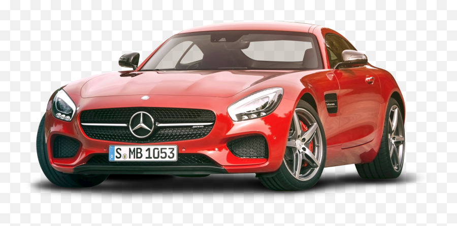 Mercedes Amg Gt Red Car Png Image - Mercedes Car Image Download Emoji,Red Car Emoji