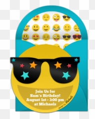 Trendy Kids Party Ideas - Illustration Emoji,Emoji Party