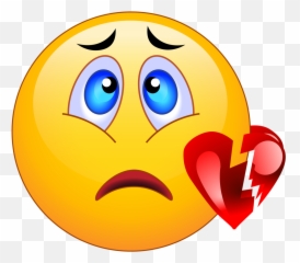 Png Pinterest Smileys Smiley And Emojis - Broken Heart Sad Face Emoji,Sad Face Emoji