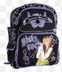Hannah Montana Backpack Psd Official Psds - Hannah Montana Backpack Emoji,Purple Emoji Backpack