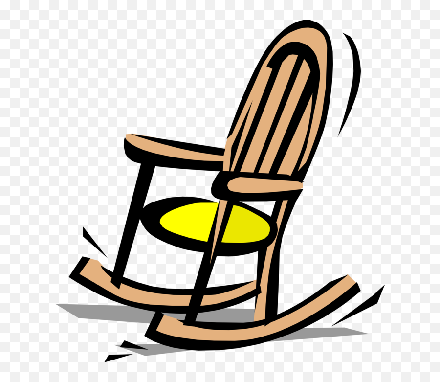 Vector Chair Illustrator Picture - Rocking Chair Clipart Emoji,Rocker Emoji