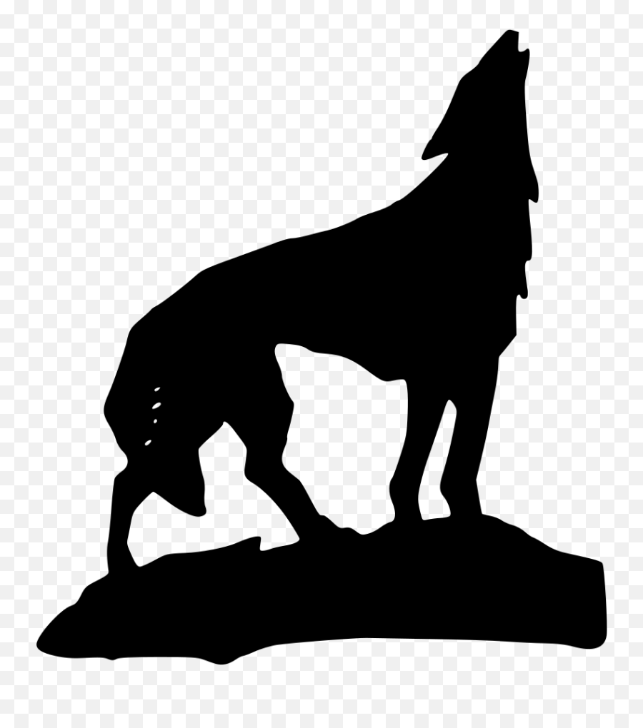 Wolf Png Svg Clip Art For Web - Download Clip Art Png Icon Contorno De Un Lobo Emoji,Wolf Emoji Png