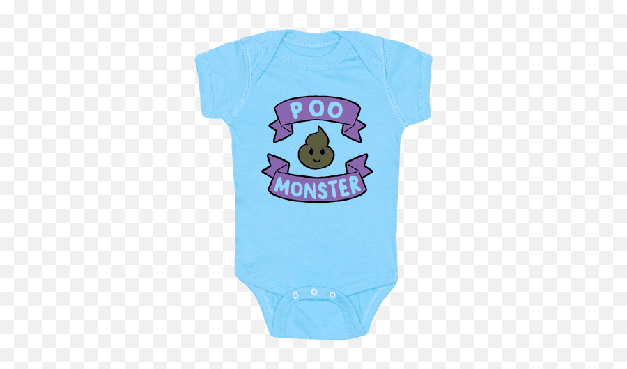 Poop Emoji None Baby Onesies - Punxsutawney Phil,Pooping Emoji