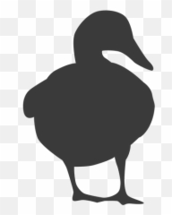 Duck Icon Images - Bird Png Silhouette Emoji