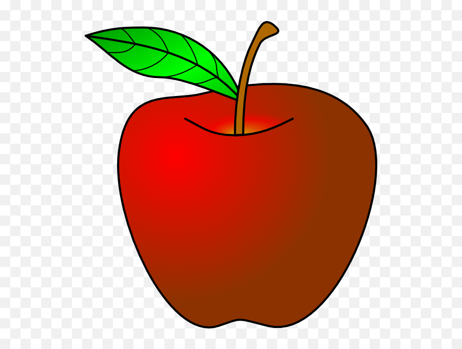 Red Apple Emoji Icon - Red Apple Clipart,Red Apple Emoji