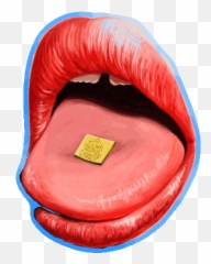 Weed Ipsum - Acid Tab Transparent Background Emoji