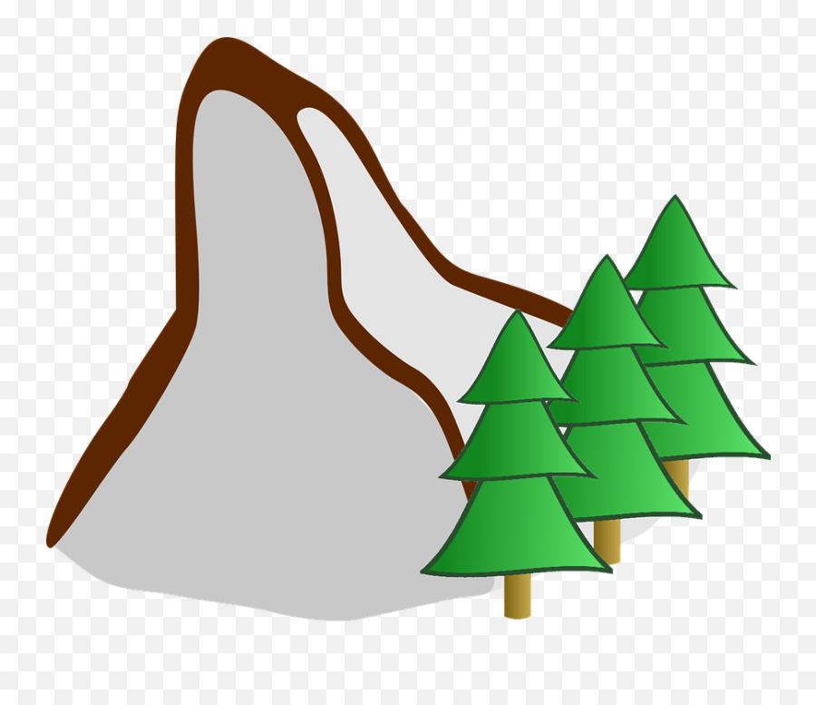 Free Alpine Nature Illustrations - Mountain Clip Art Emoji,Snowing Emoticon