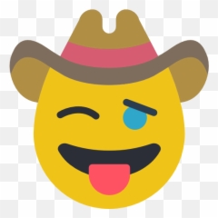 Cowboy - Icon Emoji,Cowboy Emoticon