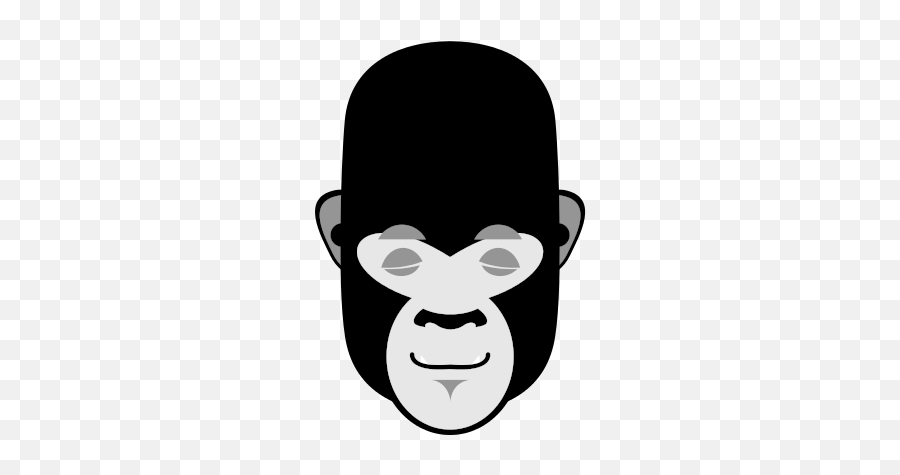 Gorilla Icons - Illustration Emoji,Gorilla Emoji
