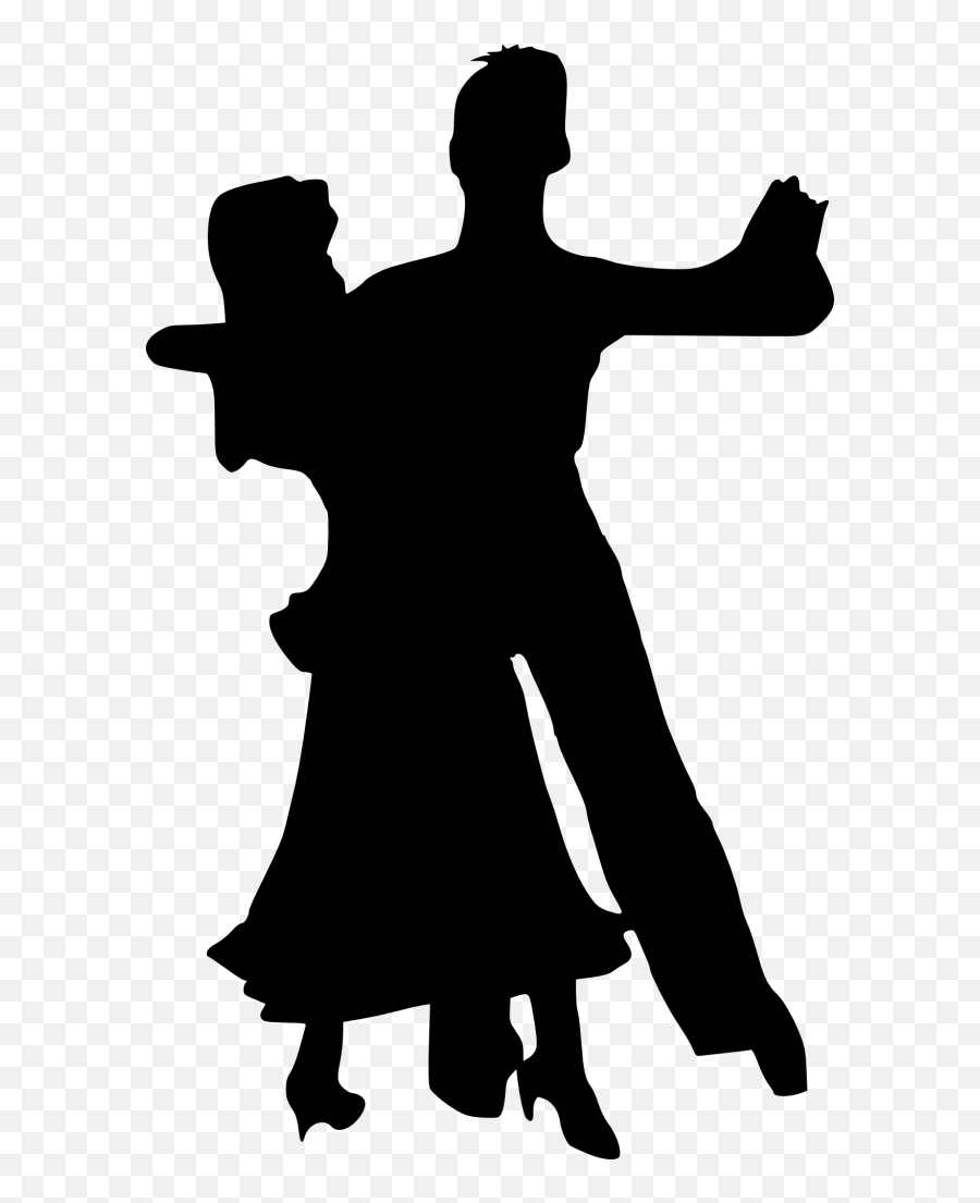 Dancer Dance Troupe - Dancing Couple Silhouette Transparent Background Emoji,Dancing Emoji Facebook