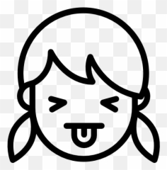Childhood Face Kid Emotion Icon - Iconos De Niña Png Emoji