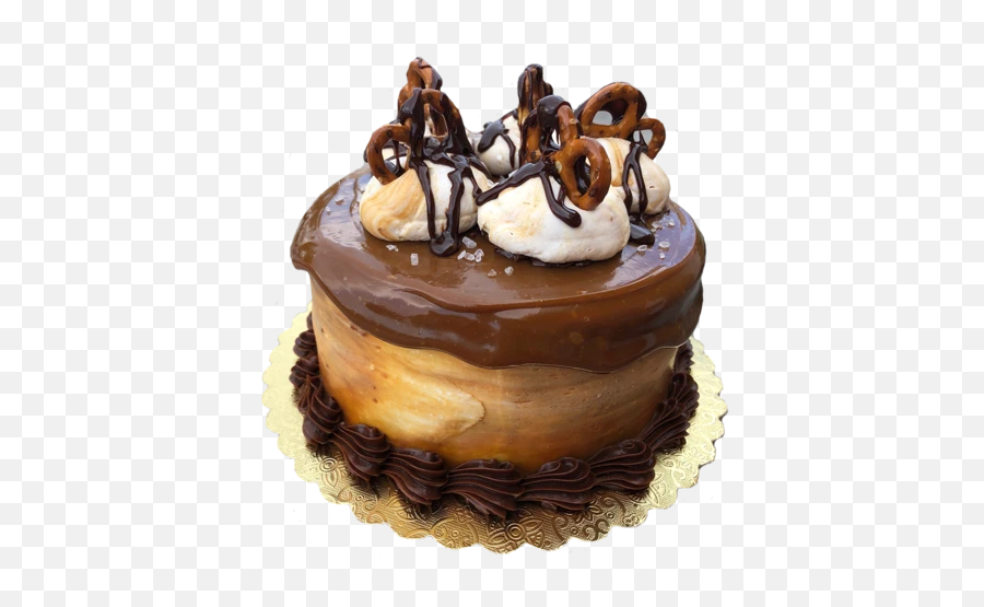Chocolate Salted Caramel Cake - Chocolate Emoji,Chocolate Cake Emoji