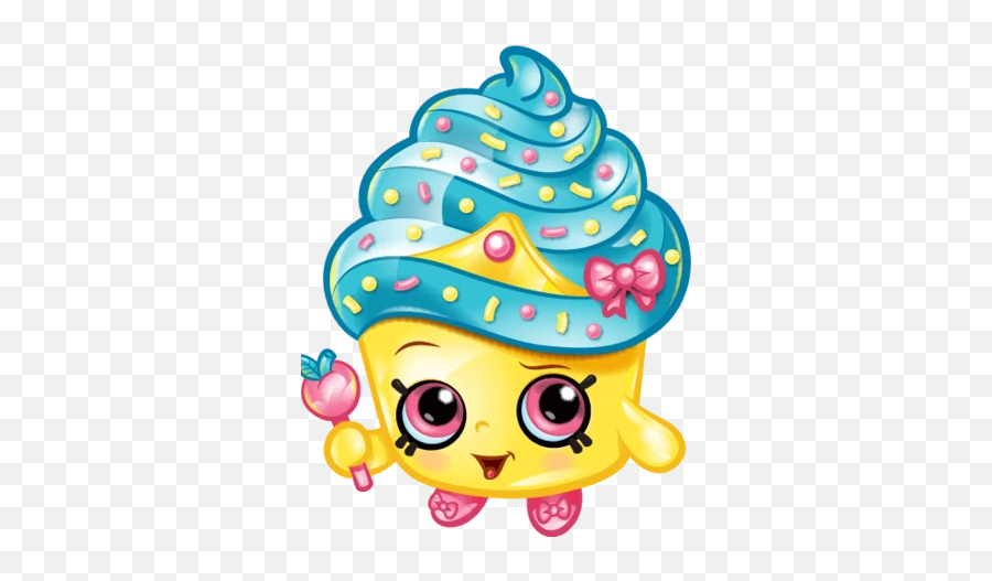 Cupcake Queen - Shopkins Png Emoji,Cupcake Emoticon
