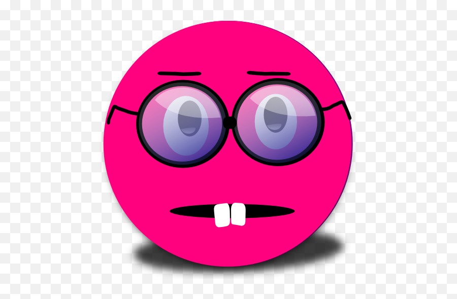 Surprised Smiley Pink Emoticon Clipart - Confused Face Clip Art Emoji,Shocked Emoticon